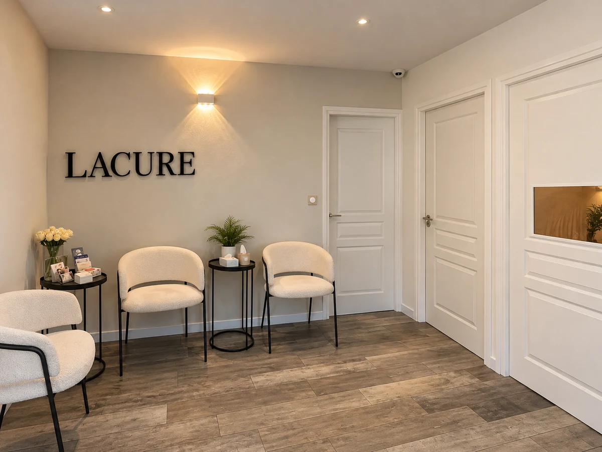 Salle d’attente du cabinet LACURE